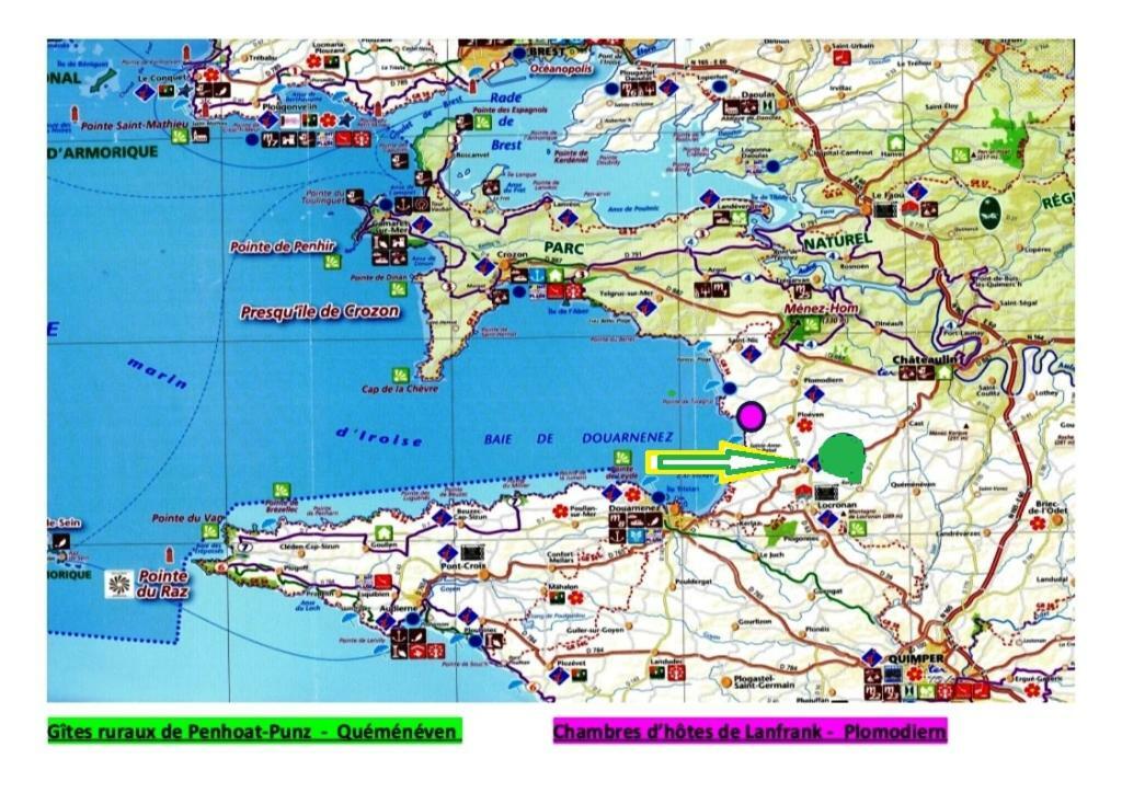 Gites De Reve En Finistere Quemeneven Eksteriør bilde